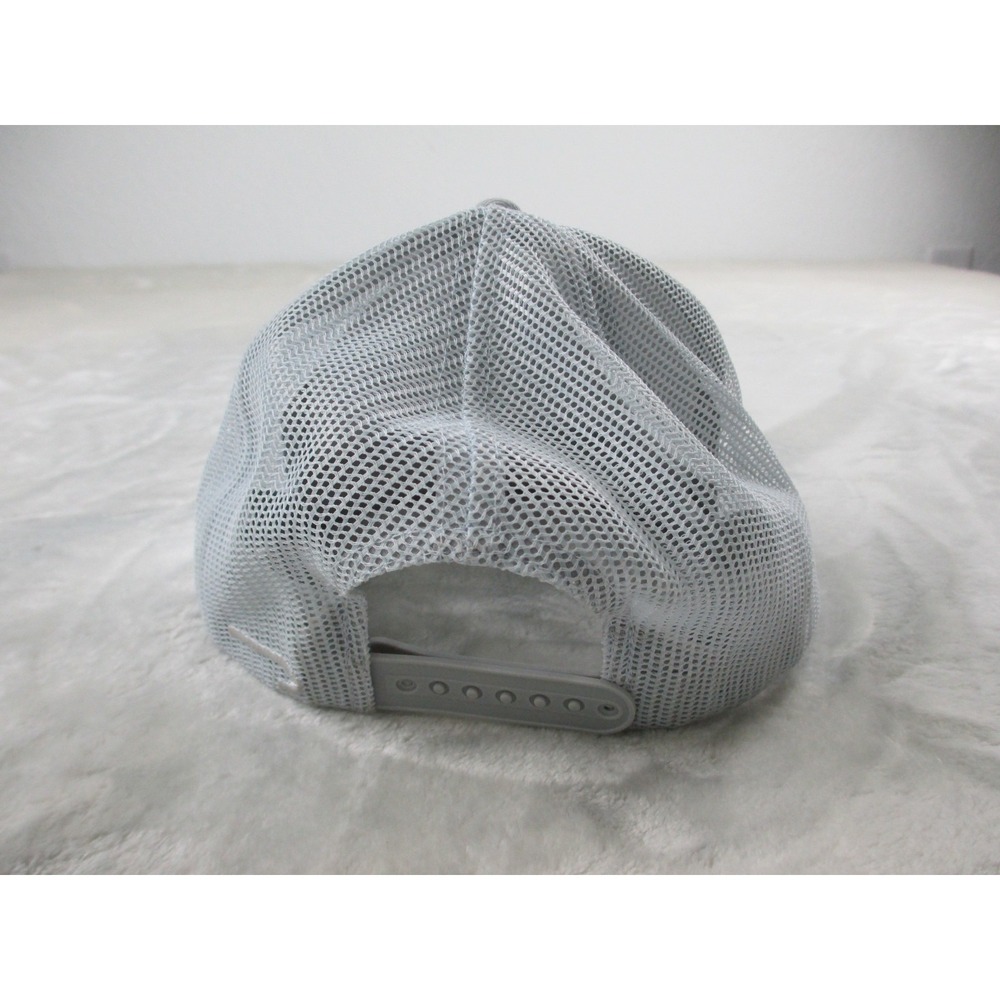 Lazy Ranch Wear Hat Cap Mens OSFA Gray Rope Trucker Snapback Mesh Back* - Picture 3 of 15